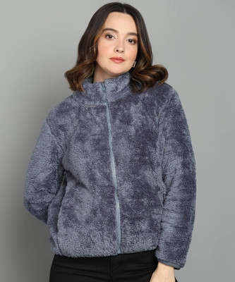 Alan Jones Full Sleeve Self Design Women Jacket