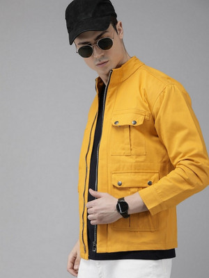 VOXATI Full Sleeve Solid Men Denim Jacket