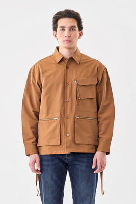 Snitch Full Sleeve Solid Men Jacket