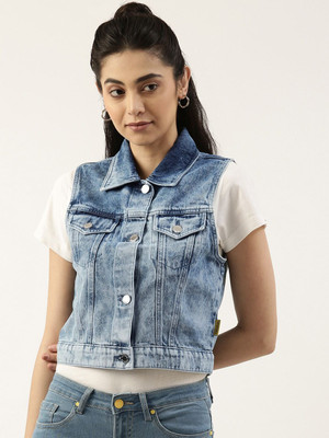 FOREVER 21 Sleeveless Solid Women Jacket