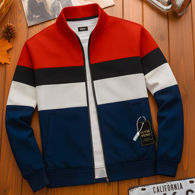 FUTSE PENO Full Sleeve Colorblock Men Jacket