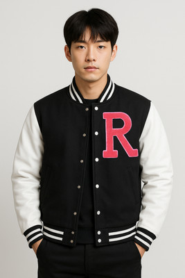 MG Trends Full Sleeve Applique, Colorblock Men Jacket