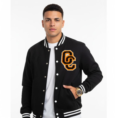 LOV Trends Full Sleeve Applique Men Jacket