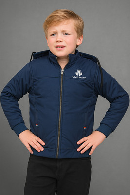 Unique Fort Full Sleeve Solid Boys & Girls Jacket