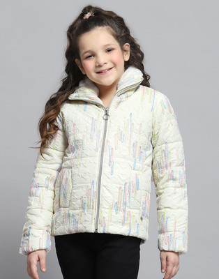 MONTE CARLO Full Sleeve Self Design Girls Jacket