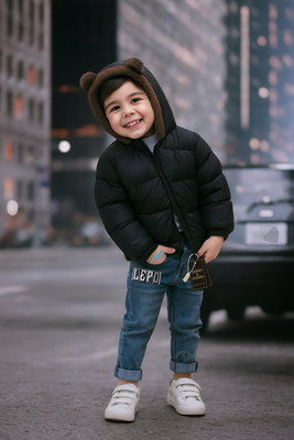 Jammy & Kammo Full Sleeve Solid Boys & Girls Jacket