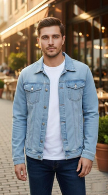 Liba creations Full Sleeve Solid Women Denim Jacket