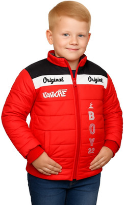 IAC Full Sleeve Printed, Colorblock Boys Jacket