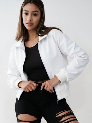 MAYKR Full Sleeve Solid Women Jacket