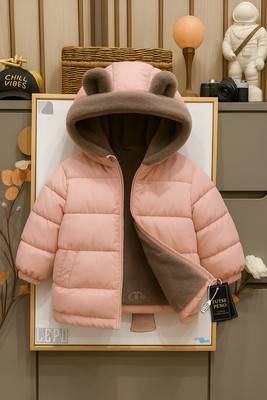 FUTSE PENO Full Sleeve Self Design Boys & Girls Jacket
