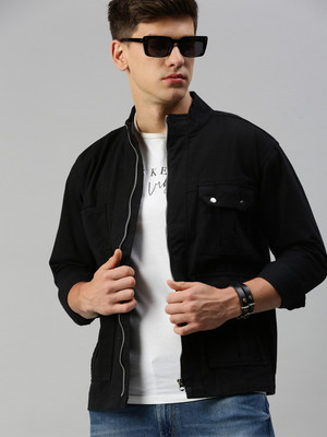 VOXATI Full Sleeve Solid Men Jacket