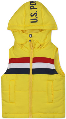 U.S. POLO ASSN. Sleeveless Colorblock Boys Jacket