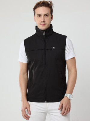 Arcticplus Sleeveless Solid Men Jacket