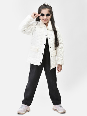 CRIMSOUNE CLUB Full Sleeve Solid Girls Jacket