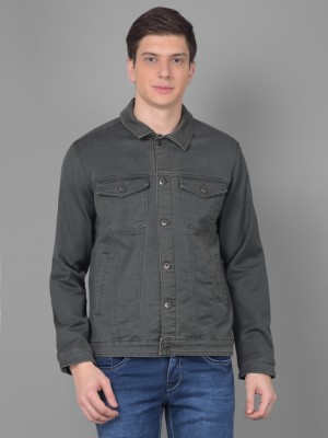 Canary London Full Sleeve Solid Men Denim Jacket