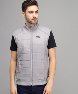 HEMLOCK Sleeveless Solid Men Jacket