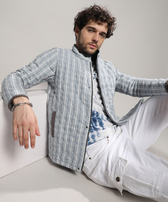 CAMPUS SUTRA Full Sleeve Striped Men Jacket