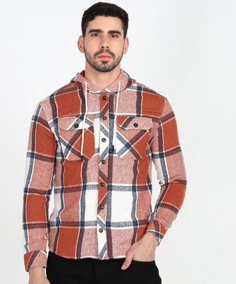 Fort Collins Full Sleeve Checkered Men Jacket