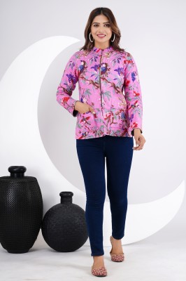 SAKSHI FASHION Full Sleeve Floral Print Women Jacket