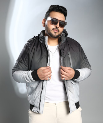 Instafab Plus Full Sleeve Self Design Men Jacket