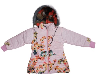 SADIA ENTERPRISES Full Sleeve Floral Print Girls Jacket