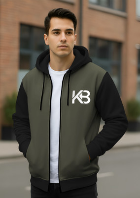 KELONBRO Full Sleeve Applique Men Jacket