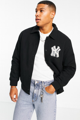 Oiin Full Sleeve Applique Men Jacket