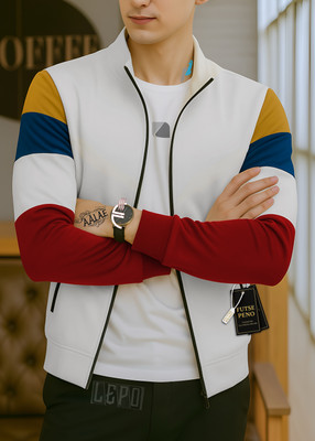FUTSE PENO Full Sleeve Colorblock Men Jacket
