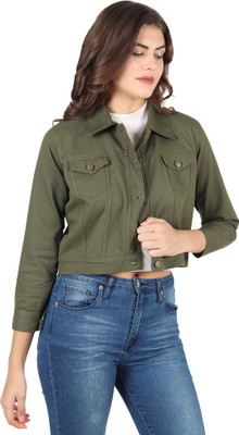 BM enterprises Full Sleeve Washed Women Jacket
