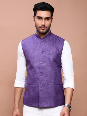 SHOWOFFFF Sleeveless Solid Men Jacket