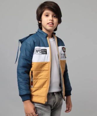 Fit N Fame Full Sleeve Printed Boys Jacket