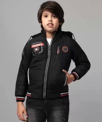 QB CLUB Full Sleeve Self Design Boys Jacket