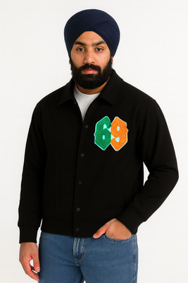 Damler Trend Full Sleeve Colorblock Men Jacket