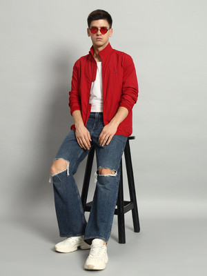 METRONAUT Half Sleeve Solid Men Jacket