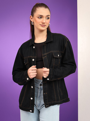 KOTTY Full Sleeve Solid Women Jacket