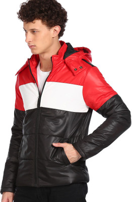 FLYING MACHINE Full Sleeve Solid Men Jacket