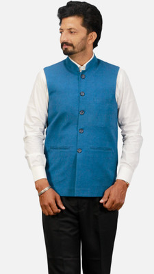 gargian master cut Sleeveless Checkered Men Jacket