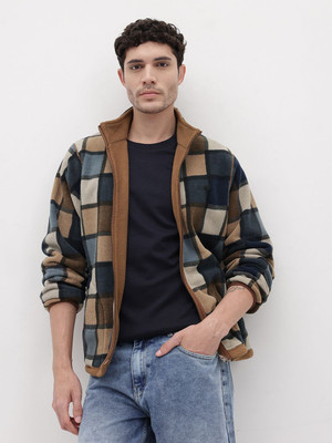 Roadster Full Sleeve Checkered Men Jacket