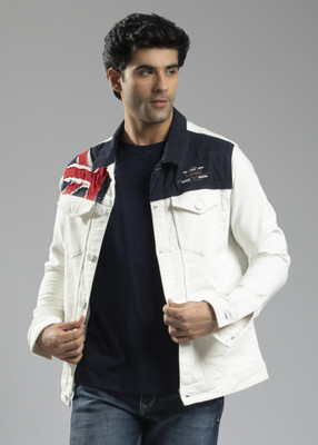Nostrum Full Sleeve Solid Men Denim Jacket