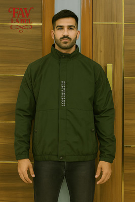 fav label Full Sleeve Solid Men Jacket