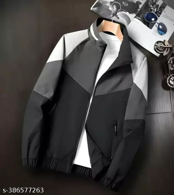 AGARSHGARMENTS Full Sleeve Colorblock Men Jacket
