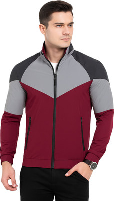StudShirts Full Sleeve Colorblock Men Jacket