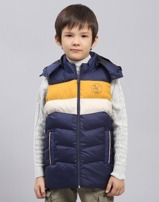 MONTE CARLO Sleeveless Solid Boys Jacket