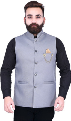 NTC STORE Sleeveless Solid Men Jacket