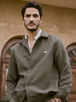 Andamen Full Sleeve Textured Men Jacket