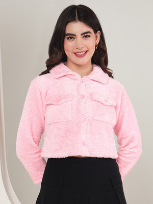 TANDUL Full Sleeve Solid Women Jacket