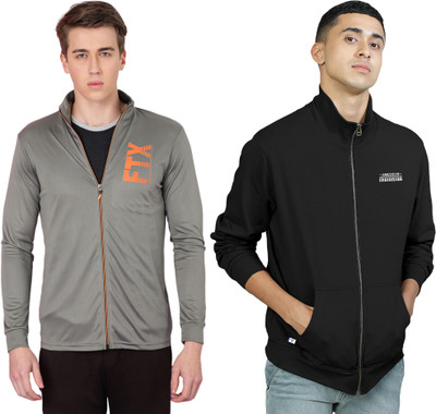 FTX Full Sleeve Self Design Men Jacket