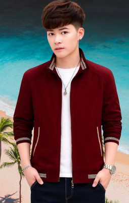 BUGRASI TRADERS Full Sleeve Solid Men Jacket
