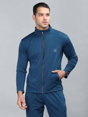 CHKOKKO Full Sleeve Solid Men Jacket
