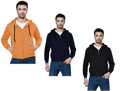 KAVYA Full Sleeve Solid Men Jacket